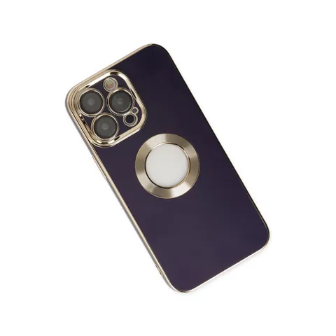 İphone 13 Pro Max Kılıf Store Silikon - Derin Mor