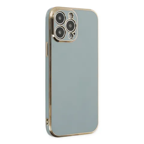 İphone 13 Pro Max Kılıf Volet Silikon - Açık Yeşil