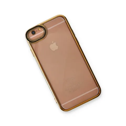 İphone 6 Kılıf Liva Lens Silikon - Siyah
