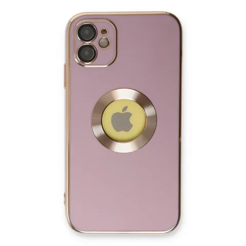İphone 12 Kılıf Store Silikon - Mor