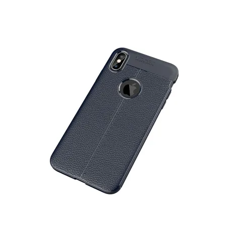 İphone Xs Max Kılıf Auto Focus Kapak - Lacivert