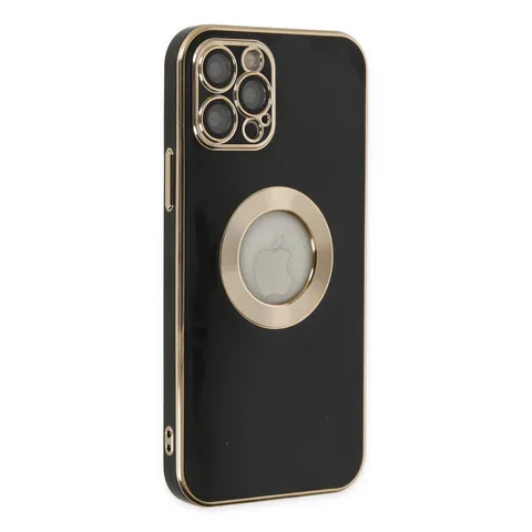 İphone 12 Pro Kılıf Store Silikon - Siyah