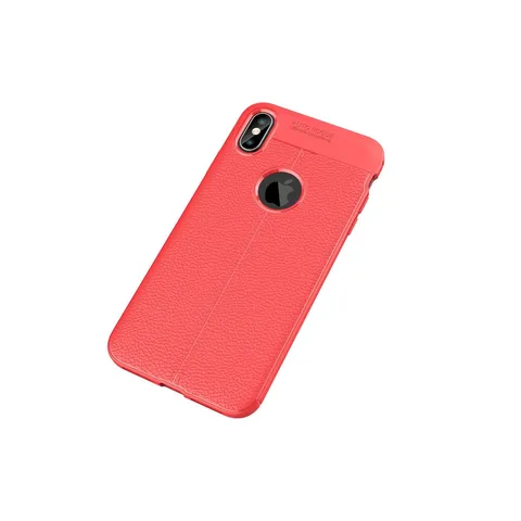 İphone Xs Max Kılıf Auto Focus Kapak - Kırmızı