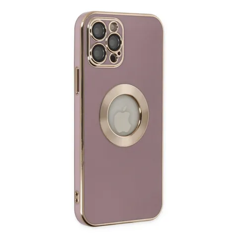 İphone 12 Pro Kılıf Store Silikon - Mor