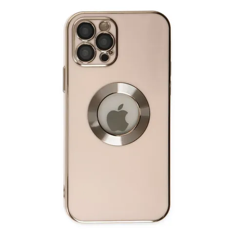 İphone 12 Pro Max Kılıf Store Silikon - Pembe