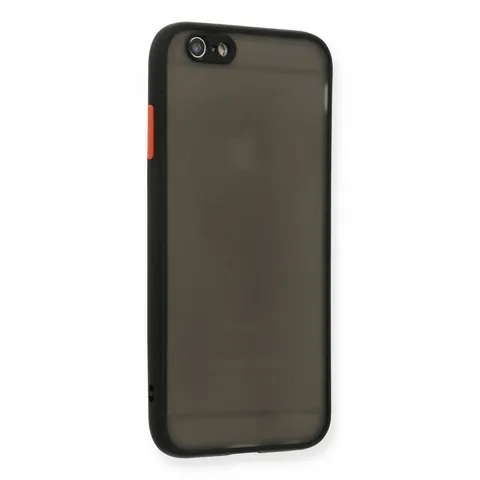İphone 6 Kılıf Montreal Silikon Kapak - Siyah
