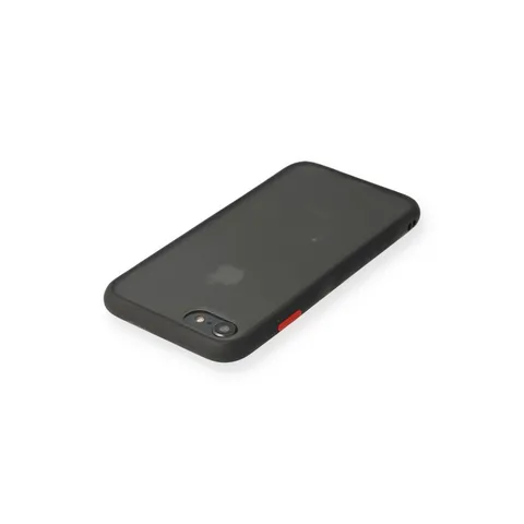 İphone 7 Kılıf Montreal Silikon Kapak - Siyah