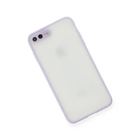 İphone 7 Plus Kılıf Montreal Silikon Kapak - Mor