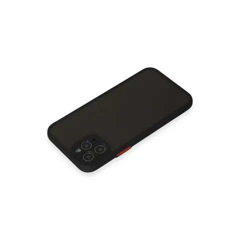 İphone 11 Pro Kılıf Montreal Silikon Kapak - Siyah