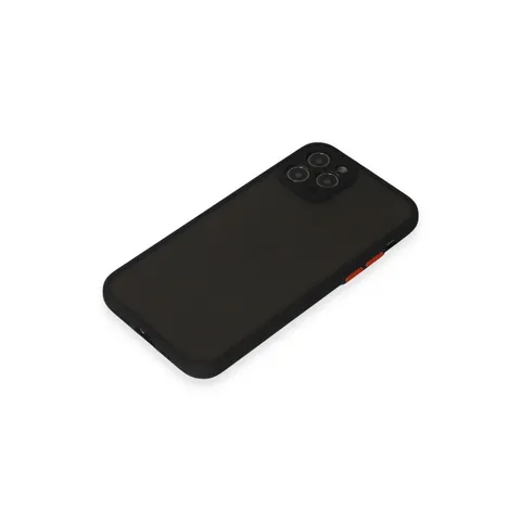 İphone 11 Pro Kılıf Montreal Silikon Kapak - Siyah