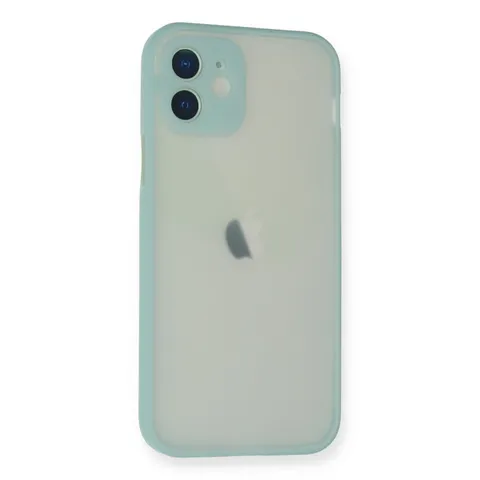 İphone 11 Pro Max Kılıf Montreal Silikon Kapak - Turkuaz