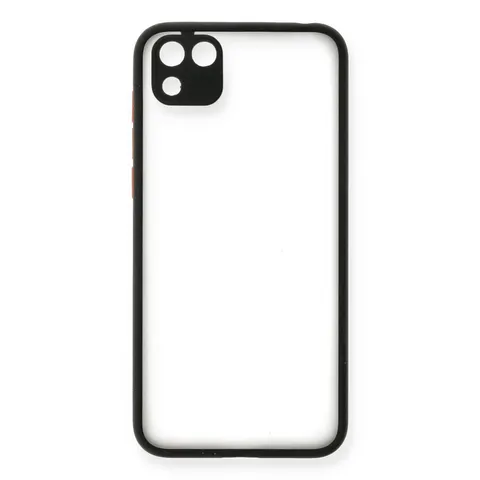 Huawei Y5p Kılıf Montreal Silikon Kapak - Siyah