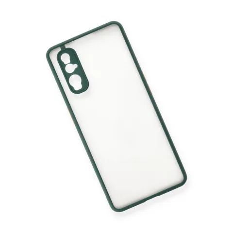 Oppo Find X2 Kılıf Montreal Silikon Kapak - Yeşil
