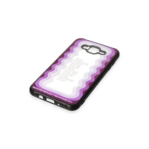 Samsung Galaxy J7 Kılıf Mirror Desenli Kapak - Mirror - 5