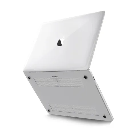 Macbook Pro 14.2 2021 Macbook Buzlu Kapak - Şeffaf