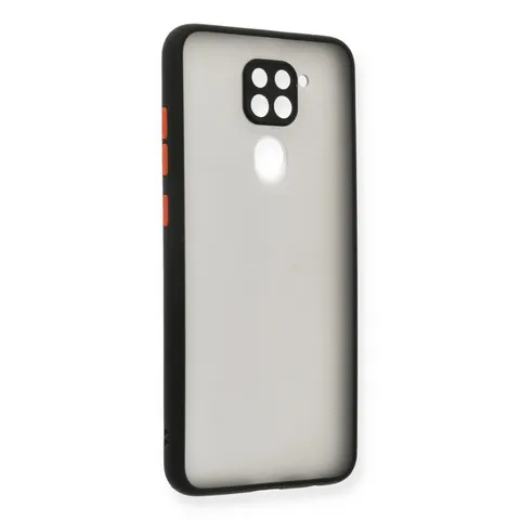 Xiaomi Redmi Note 9 Kılıf Montreal Silikon Kapak - Siyah