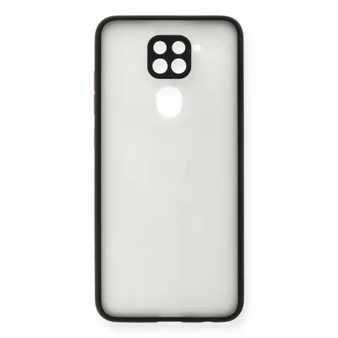 Xiaomi Redmi Note 9 Kılıf Montreal Silikon Kapak - Siyah