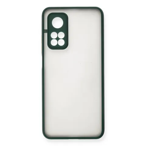 Xiaomi Mi 10t Kılıf Montreal Silikon Kapak - Yeşil