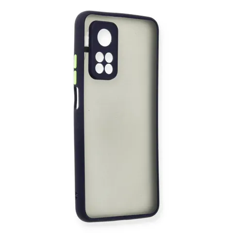Xiaomi Mi 10t Kılıf Montreal Silikon Kapak - Lacivert
