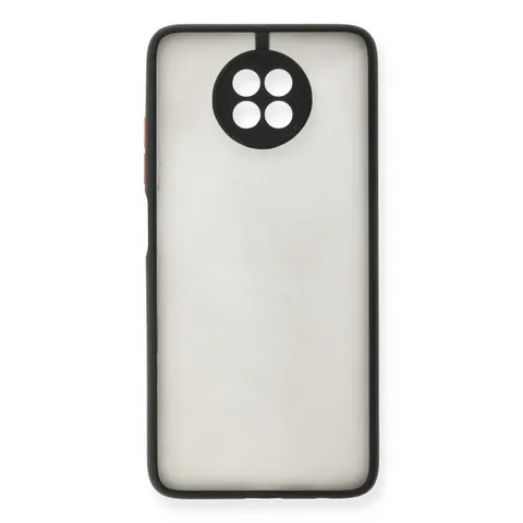 Xiaomi Redmi Note 9 5g Kılıf Montreal Silikon Kapak - Siyah
