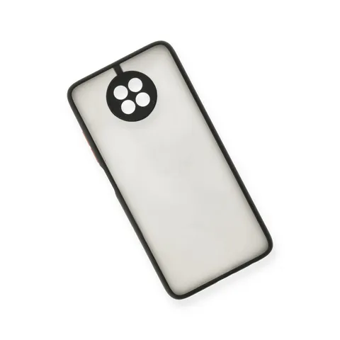 Xiaomi Redmi Note 9 5g Kılıf Montreal Silikon Kapak - Siyah