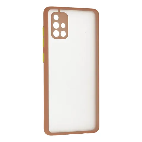 Samsung Galaxy A71 Kılıf Montreal Silikon Kapak - Pembe