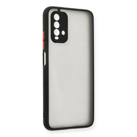 Xiaomi Redmi 9t Kılıf Montreal Silikon Kapak - Siyah