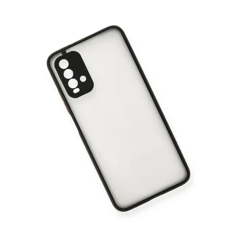 Xiaomi Redmi 9t Kılıf Montreal Silikon Kapak - Siyah