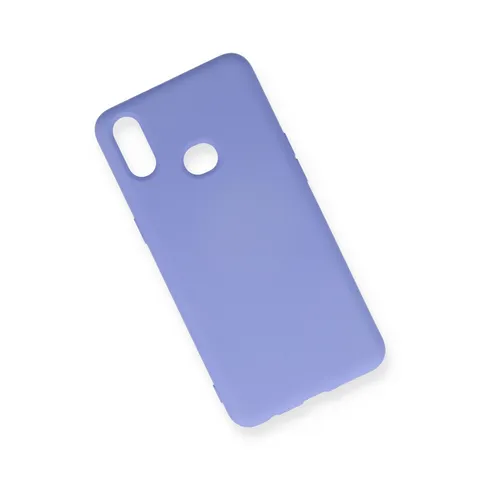 Samsung Galaxy A10s Kılıf Nano İçi Kadife Silikon - Lila