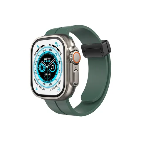 Watch 38mm Kr412 Elegance Stylısh Kordon - Koyu Yeşil