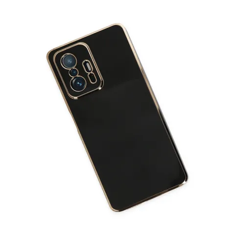 Xiaomi Mi 11t Pro Kılıf Volet Silikon - Siyah
