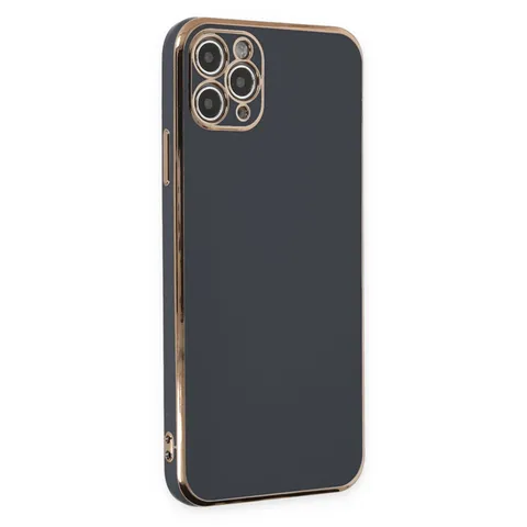 İphone 11 Pro Max Kılıf Volet Silikon - Siyah