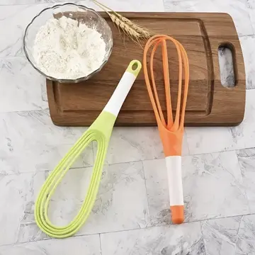 Silikon Saplı 2 İşlevli Çırpıcı (balon Ve Düz)
