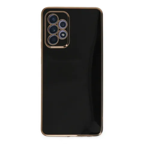 Samsung Galaxy A32 Kılıf Volet Silikon - Siyah