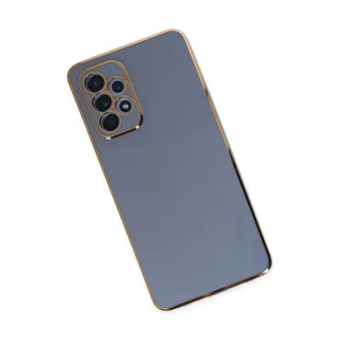 Samsung Galaxy A52 Kılıf Volet Silikon - Mavi