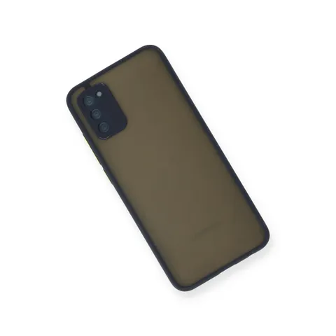 Samsung Galaxy A02s Kılıf Montreal Silikon Kapak - Lacivert