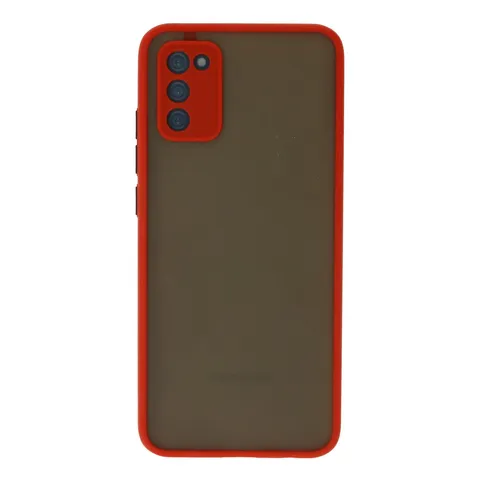 Samsung Galaxy A02s Kılıf Montreal Silikon Kapak - Kırmızı