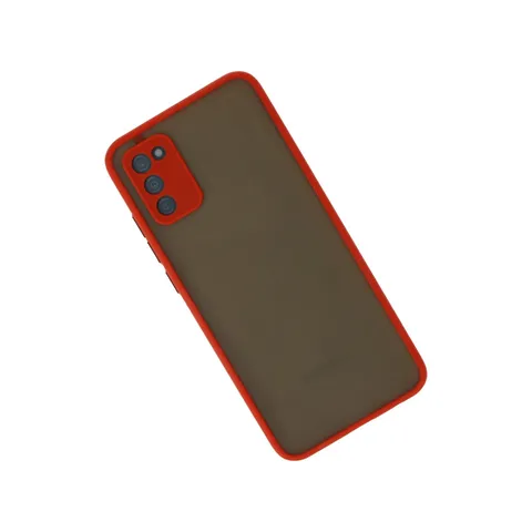 Samsung Galaxy A02s Kılıf Montreal Silikon Kapak - Kırmızı