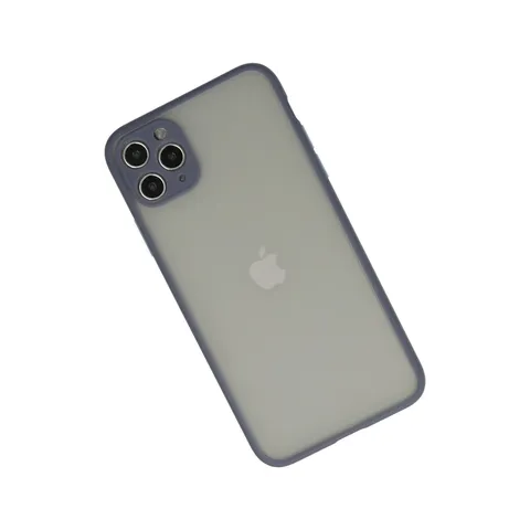 İphone 12 Pro Kılıf Montreal Silikon Kapak - Gri