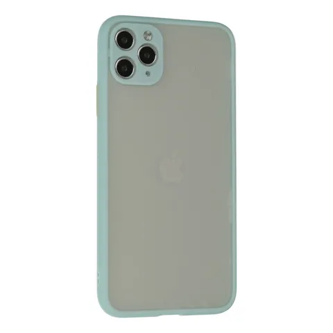 İphone 12 Pro Max Kılıf Montreal Silikon Kapak - Turkuaz
