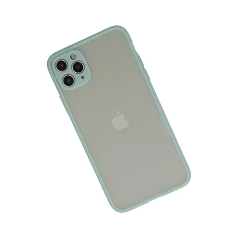 İphone 12 Pro Max Kılıf Montreal Silikon Kapak - Turkuaz