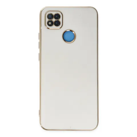 Xiaomi Redmi 9c Kılıf Volet Silikon - Beyaz