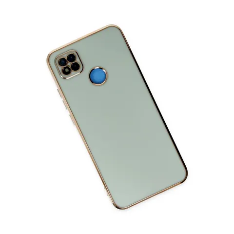Xiaomi Redmi 9c Kılıf Volet Silikon - Açık Yeşil