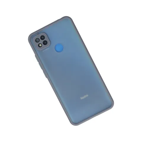 Xiaomi Redmi 9c Kılıf Montreal Silikon Kapak - Gri