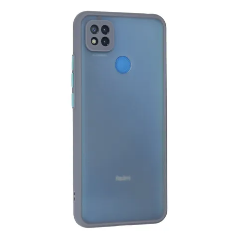 Xiaomi Redmi 9c Kılıf Montreal Silikon Kapak - Gri