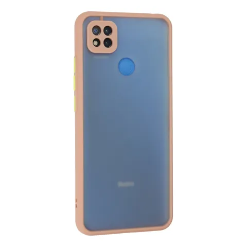 Xiaomi Redmi 9c Kılıf Montreal Silikon Kapak - Pembe