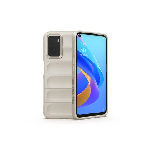 Realme 9i 4g Kılıf Optimum Silikon - Krem
