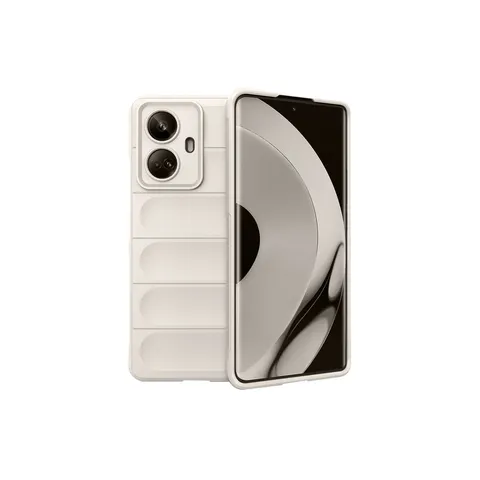 Realme 10 Pro 5g Kılıf Optimum Silikon - Krem