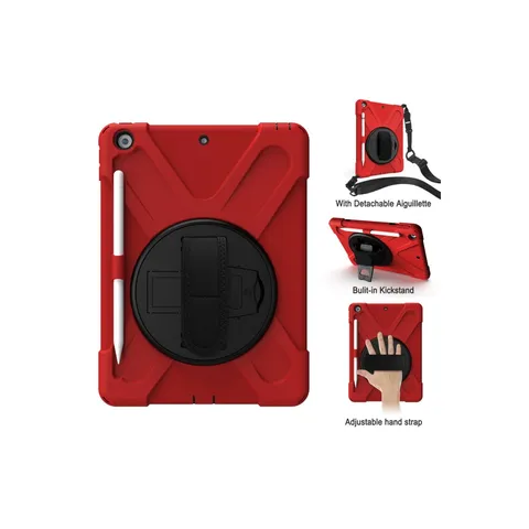 İpad Air 3 10.5 Kılıf Amazing Tablet Kapak - Kırmızı