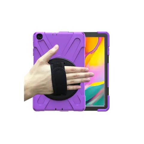 Samsung Galaxy T510 Tab A 10.1 Kılıf Amazing Tablet Kapak - Mor